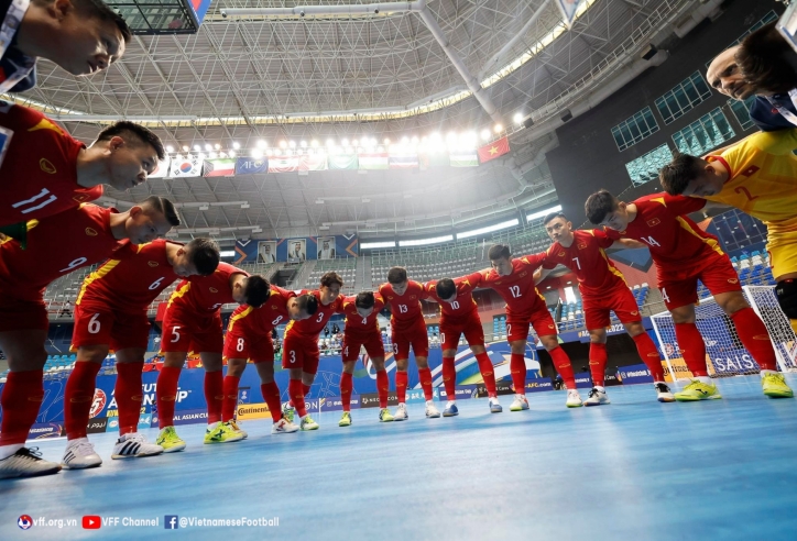 AFC khen Việt Nam hết lời sau thắng lợi cảm xúc ở giải futsal châu Á