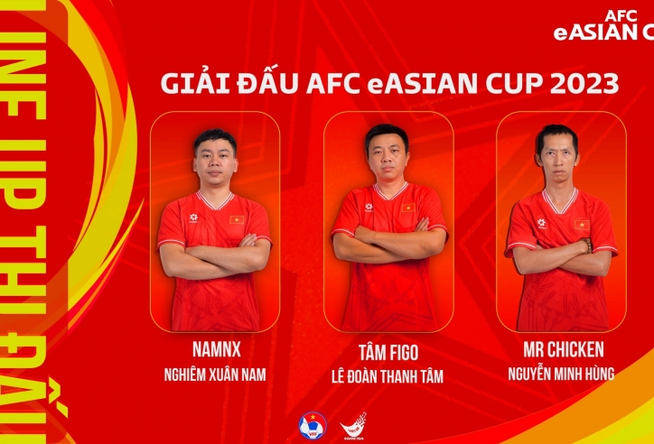 ĐT Việt Nam gặp Indonesia, Nhật Bản ở eAsian Cup 2023
