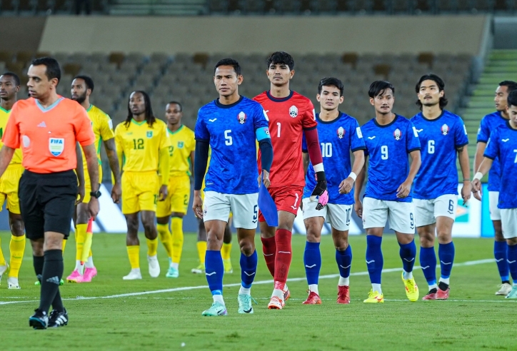 Campuchia gặp đội yếu nhất châu Á ở Asian Cup