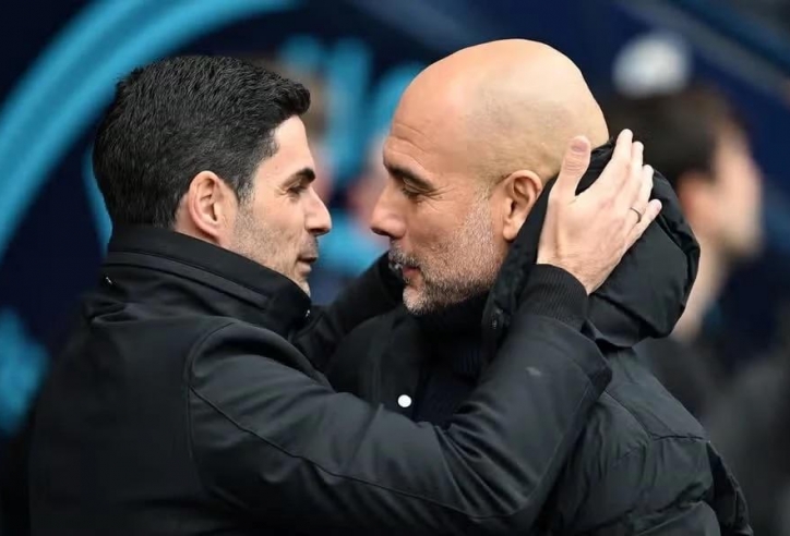 Xử đẹp Real Madrid, HLV Arteta cảm ơn Pep Guardiola