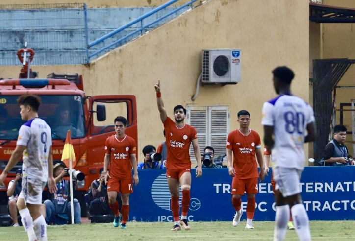 Trực tiếp Hà Nội FC 0-1 Thể Công Viettel: Tấn công tìm bàn