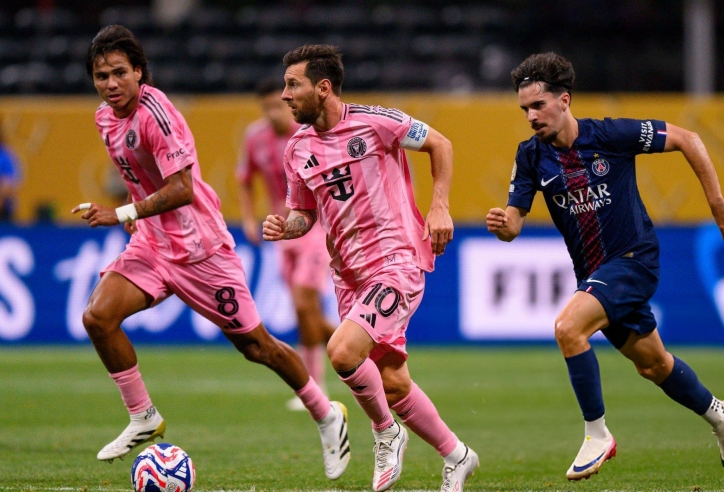 Messi mờ nhạt, Inter Miami bị PSG vùi dập 4 bàn không gỡ