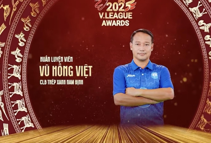 Trực tiếp Lễ trao giải V.League Awards 2025: HLV Vũ Hồng Việt được vinh danh