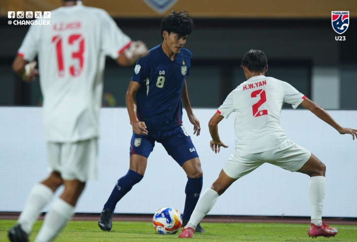Trực tiếp U23 Thái Lan 0-0 U23 Myanmar: Bế tắc