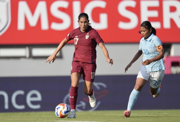 Trực tiếp nữ Campuchia 0-0 nữ Thái Lan: Bế tắc