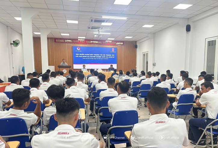 Tập huấn trọng tài, giám sát trọng tài cho giải hạng Nhất