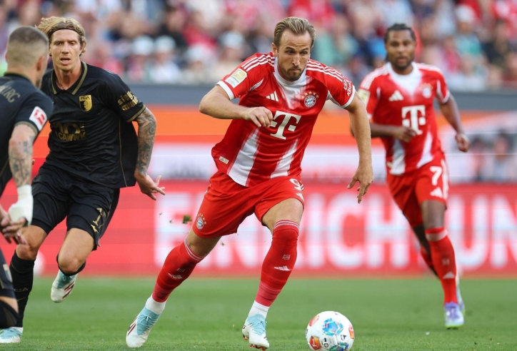Kane không ghi bàn, Bayern Munich thắng chật vật Augsburg
