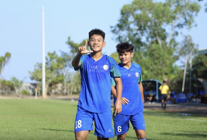 Con trai Quang Hải ghi bàn, giúp đội nhà thắng sát nút