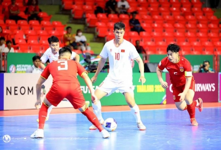 Trung Quốc thua Lebanon, phải quyết đấu với ĐT futsal Việt Nam