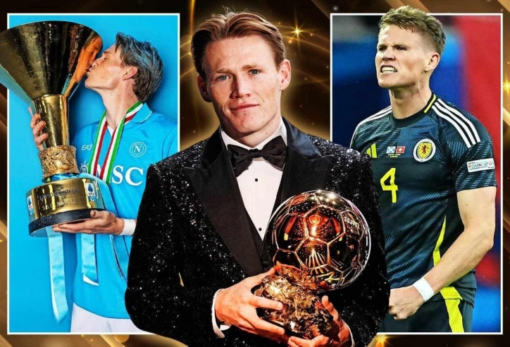 Rời MU 1 năm, McTominay lập tức gây sốt ở Quả bóng vàng