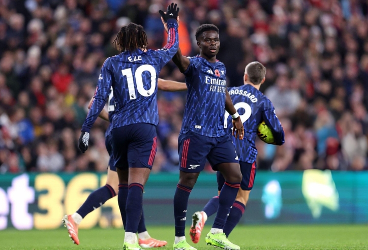 Trực tiếp Sunderland 1-1 Arsenal: Saka lên tiếng