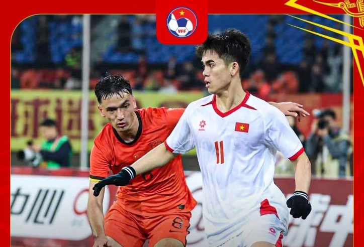 U22 Việt Nam thắng tối hiểu Trung Quốc ở trận ra quân Panda Cup