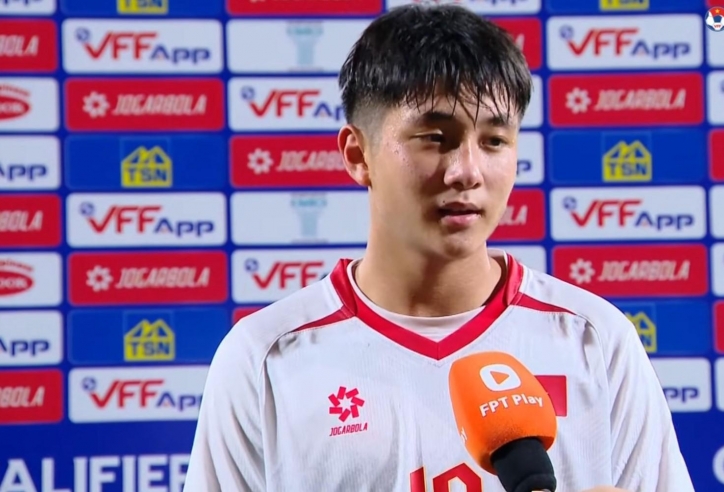 Vua phá lưới mới toanh nói gì khi lập cú đúp cho U17 Việt Nam