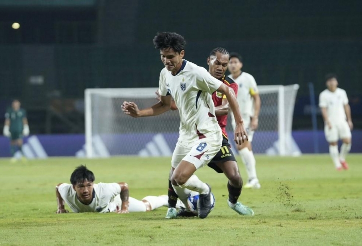 U22 Đông Timor vs U22 Thái Lan: Mưa bàn thắng