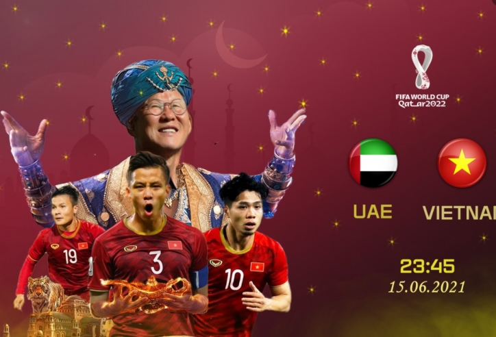 Xem trực tiếp bóng đá Vòng loại World Cup 2022 hôm nay 15/06