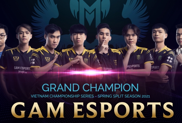 GAM Esports lên ngôi vô địch VCS Mùa Xuân 2021