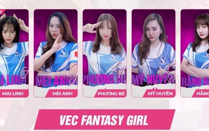 Nữ Thần Tốc Chiến: VEC Fantasy Girl có tấm vé đầu tiên đến vòng knock-out