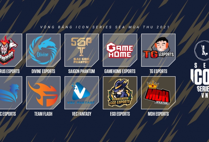 Lịch thi đấu Icon Series SEA Mùa Thu 2021 mới nhất