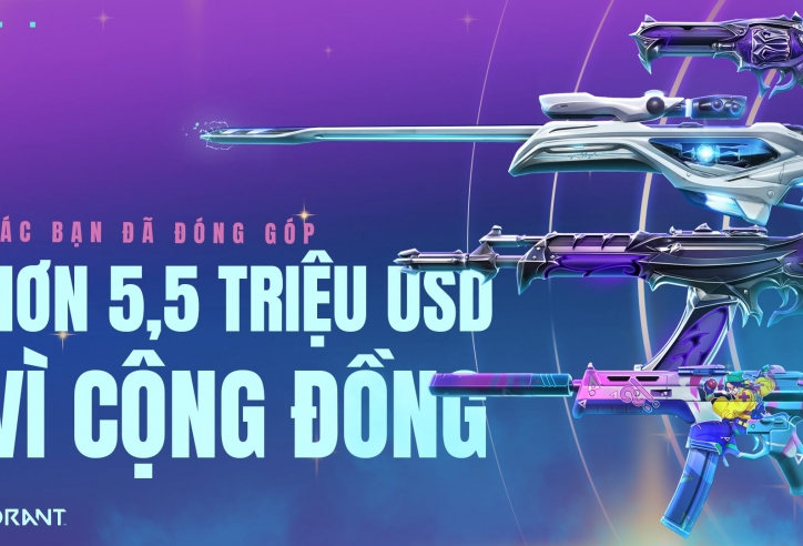 VALORANT đóng góp 5,5 triệu USD vào Quỹ tác động xã hội của Riot Games