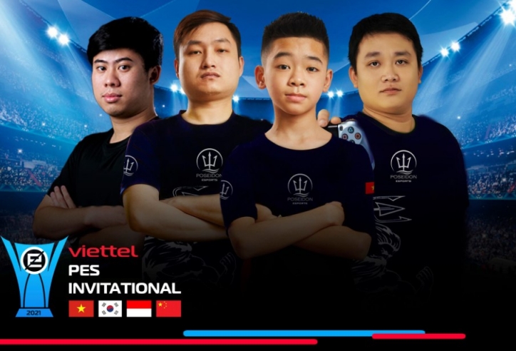 Viettel Pes Invitational: Bất bại vòng bảng, Poseidon Esports thẳng tiến chung kết tổng