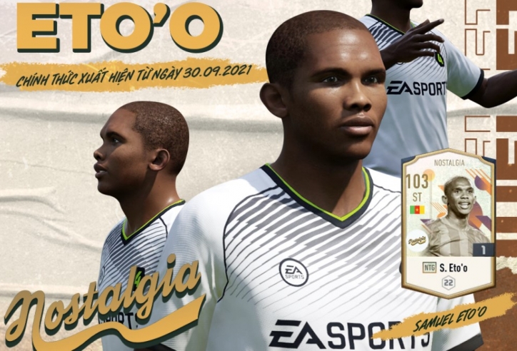 FIFA Online 4: Samuel Eto’o mùa NTG chính thức xuất hiện