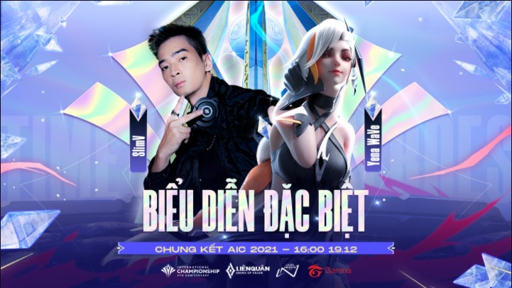Slim V sẽ trình diễn trong trận chung kết AIC 2021