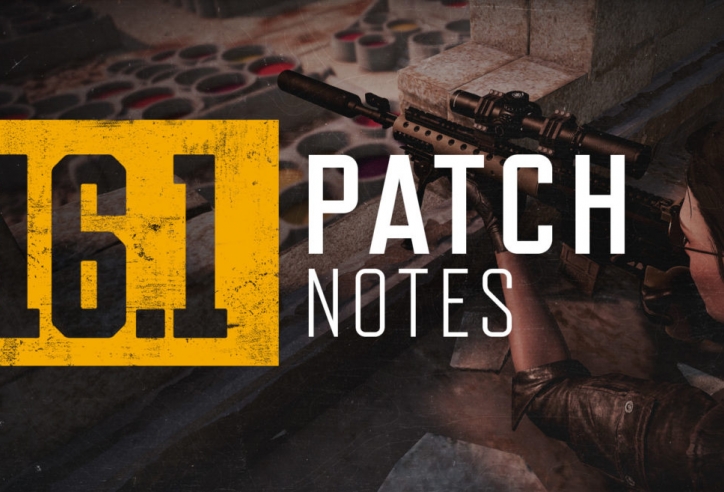 PUBG 16.1: Chi tiết bản cập nhật PUBG mới nhất