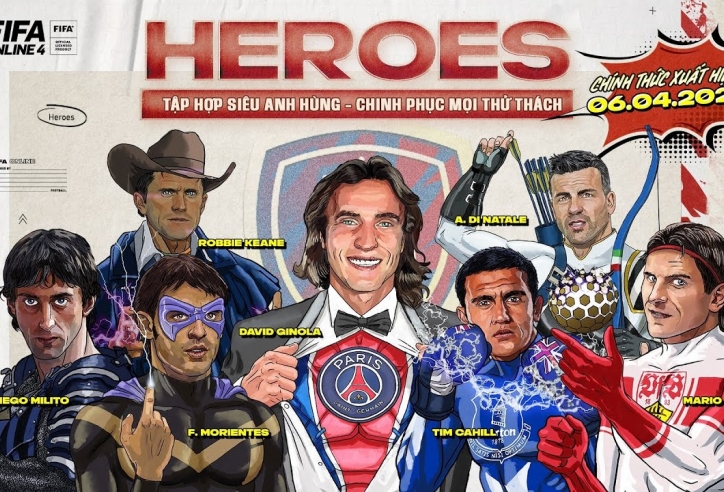 FIFA Online 4 ra mắt mùa thẻ mới 'Heroes'