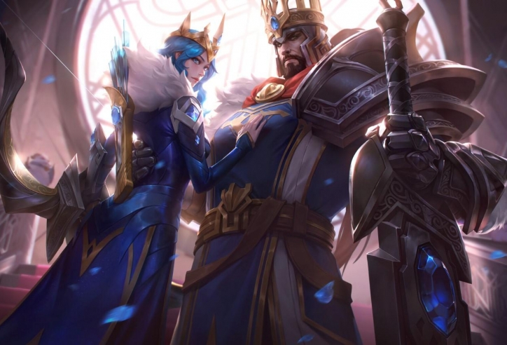 Cách chơi đội hình Ashe Tryndamere reroll DTCL mùa 16