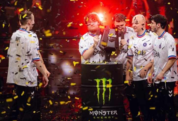 Vitality có lần thứ hai liên tiếp vô địch Major CS2