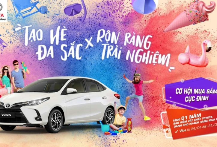 Rinh ngay gói bảo hiểm vật chất lên đến 11,3 triệu đồng với Vios 2021 trong tháng 5 này