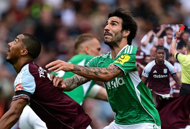 Không Isak, Newcastle bất lực trước Aston Villa chỉ còn 10 người