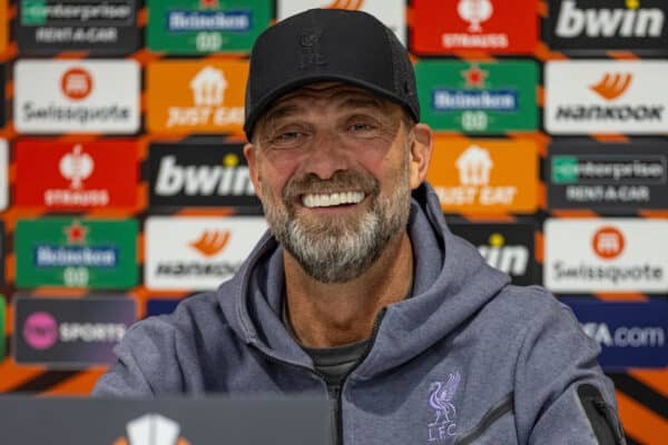 HLV Klopp xem trọng cuộc đối đầu Sparta tại cúp C2