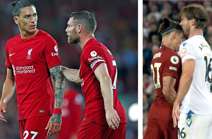 Jurgen Klopp lên tiếng về chiếc thẻ đỏ của Nunez: ‘Đó không phải là cách bạn nên ứng xử’