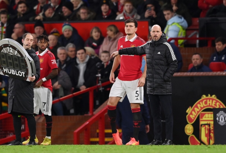 Erik Ten Hag nói điều gây sốc về Maguire sau sai lầm trước Sevilla