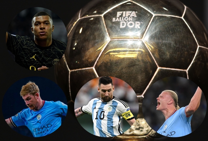 Tỷ lệ giành chiến thắng Quả bóng vàng 2023: Căng thẳng cuộc đua Messi và trụ cột Man City