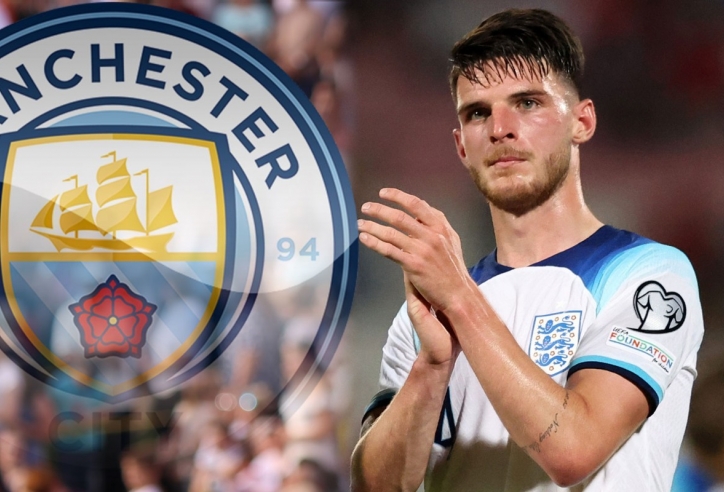 West Ham ra phán quyết sau đề nghị khủng từ Man City cho Declan Rice