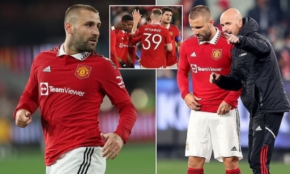Dự bị quá lâu tại Man Utd, Luke Shaw có phát biểu đanh thép hướng tới Ten Hag