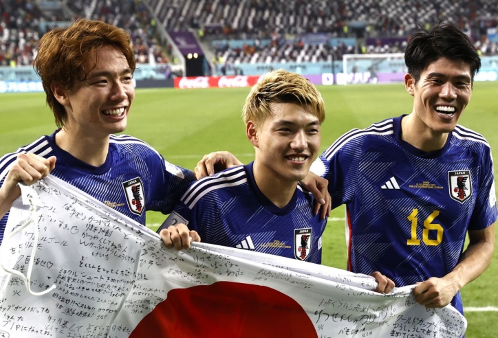 ĐT Nhật Bản chia tay World Cup 2022: Chặng đường đầy tự hào của Samurai xanh