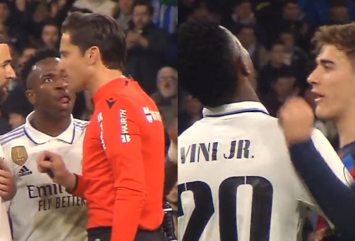 Sao trẻ Gavi có lời nói xúc phạm Vinicius tại El Clasico?
