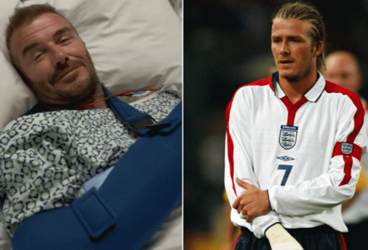 David Beckham tái xuất sau ca mổ bí mật