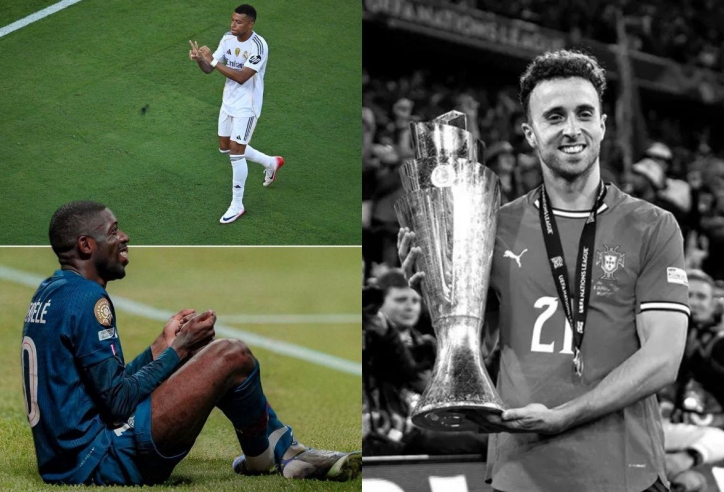 Hành động ý nghĩa của Mbappe và Dembele dành cho Diogo Jota