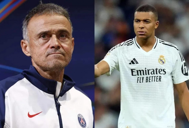 Màn tái ngộ đầy căng thẳng của Mbappe và Luis Enrique