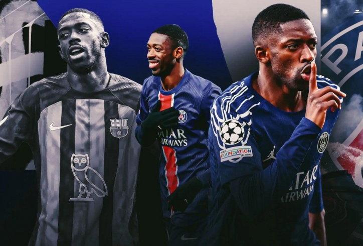 Dembele đạt thành tích chưa từng có trong sự nghiệp