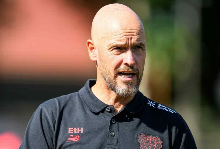 Ten Hag thua thảm họa trong ngày ra mắt Bayer Leverkusen