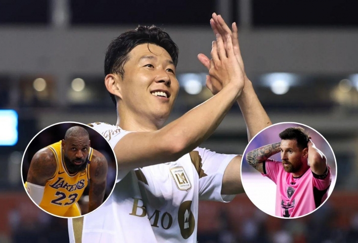 Son Heung-min tạo cơn sốt ở Mỹ, vượt Messi và LeBron James