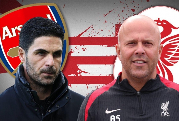 Arsenal mất vị thế số 1 trong mắt HLV Arne Slot