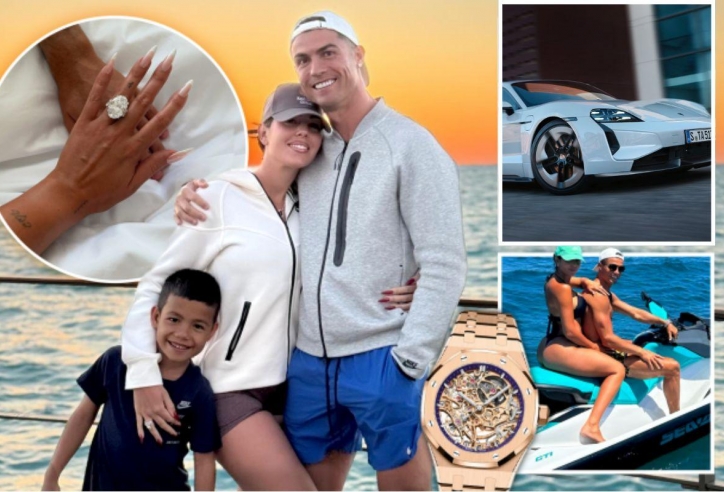 Ronaldo chơi lớn, tặng Georgina loạt quà xa xỉ sau khi đính hôn
