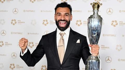 Mohamed Salah tự hào khi 3 lần hay nhất nước Anh