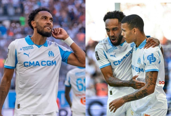 Aubameyang và Greenwood thi nhau tỏa sáng tại Pháp
